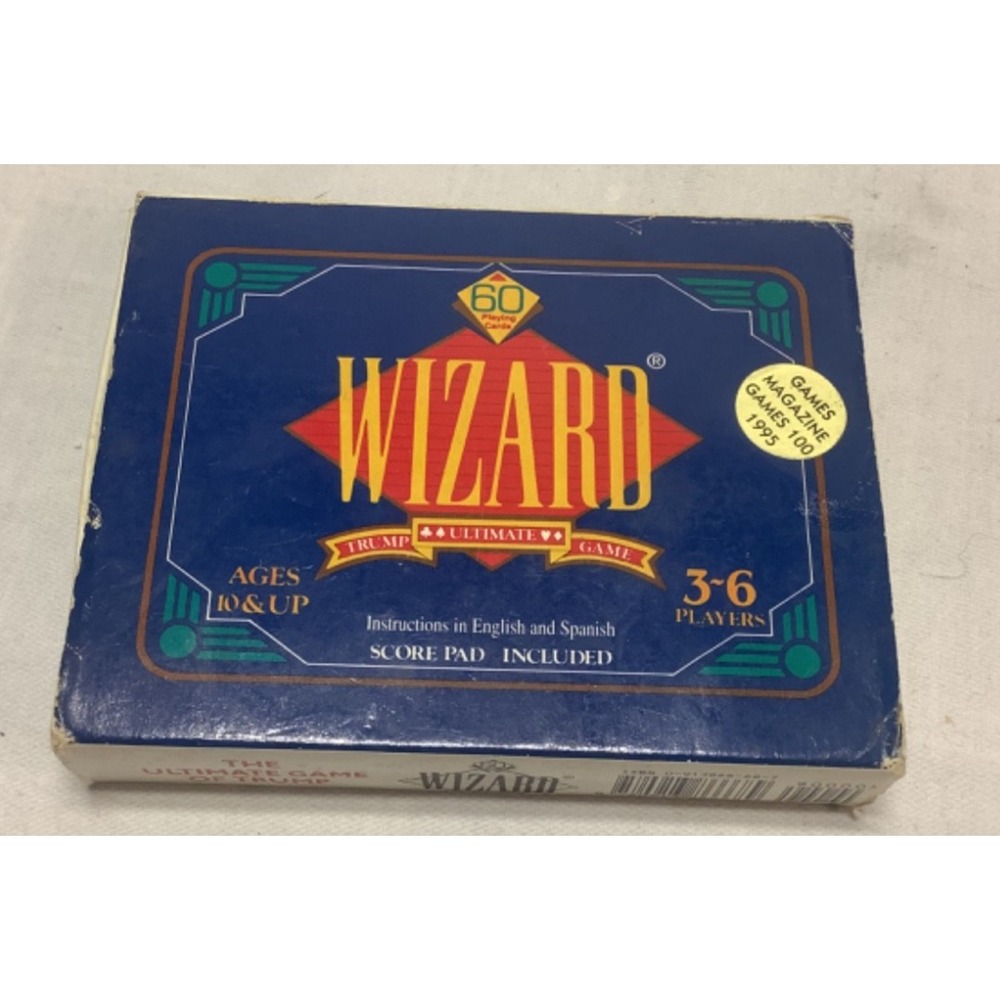The Original WIZARD Card Game US Games Systems vintage Complete - Picture 2 of 10